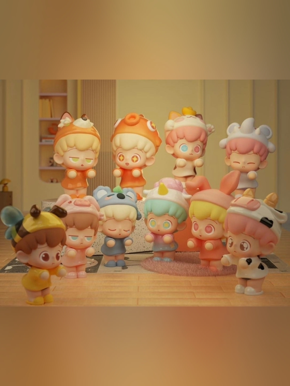 FULL CASE Of 8 Emor Dream Mini Figure Blind Box Full Set - Picture 2 of 12